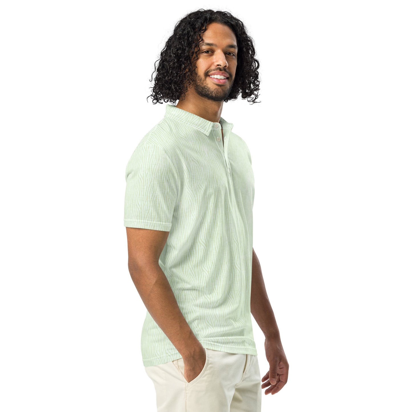 Contour Polo Slim Fit - Seegras