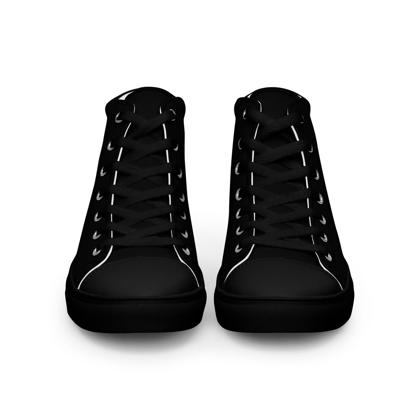 Men’s high top canvas shoes - Classic Black