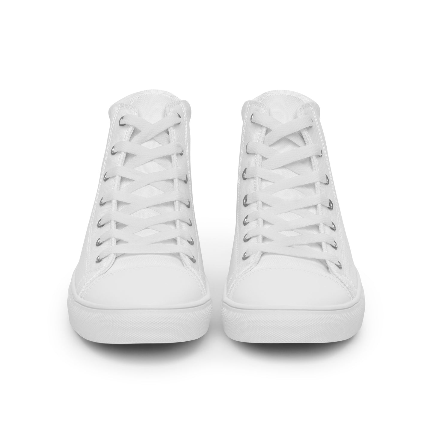 Men’s high top canvas shoes - Arctic White
