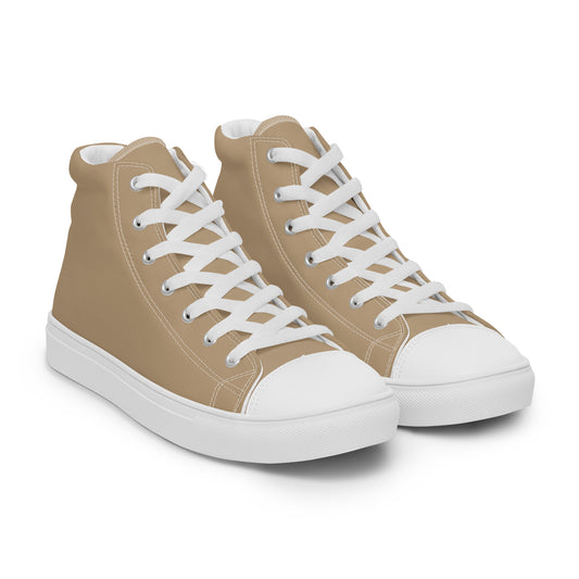 Men’s high top canvas shoes - Khaki
