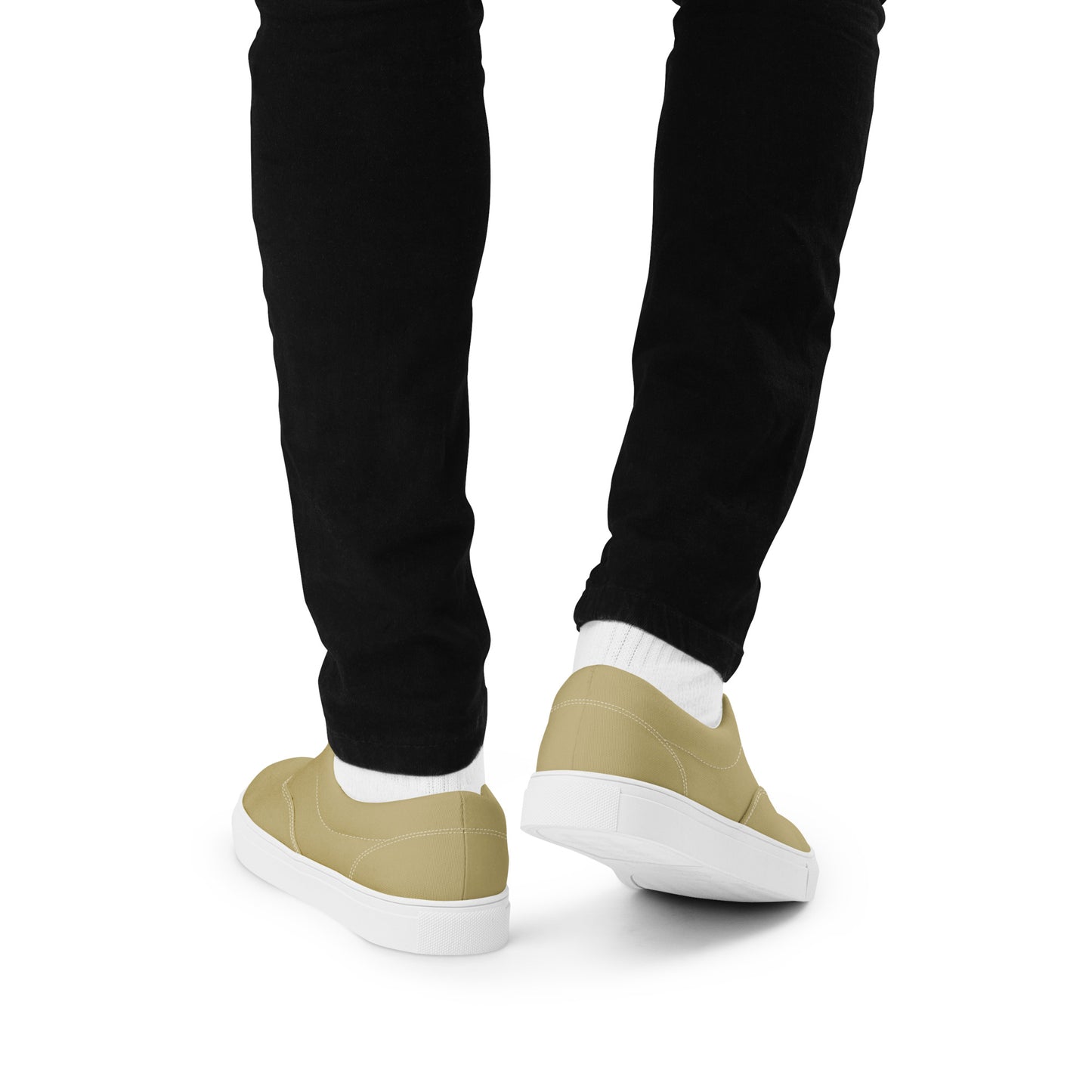 Men’s lace-up canvas shoes - Desert Sand