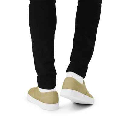 Men’s lace-up canvas shoes - Desert Sand