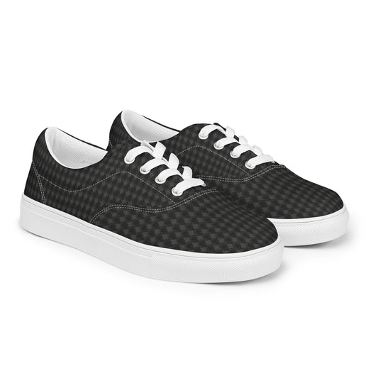 Men’s lace-up canvas shoes - Black Diamond