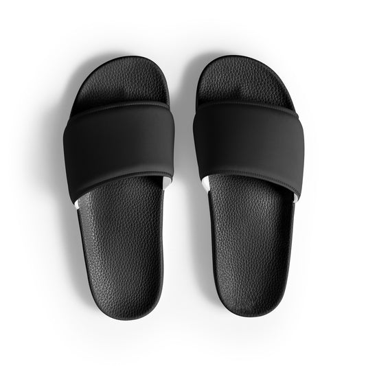 Men's Comfort sliders - Charcoal Black