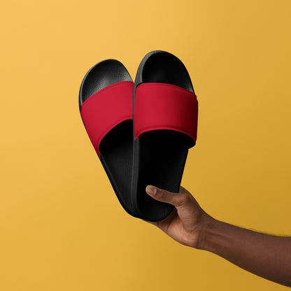 Men's Comfort sliders - Firebrick Red
