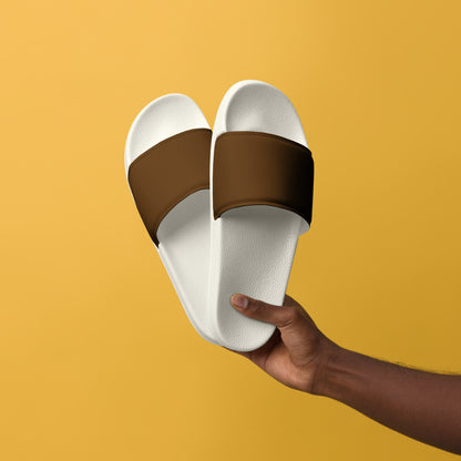 Men's Comfort sliders - Whiskey Brown
