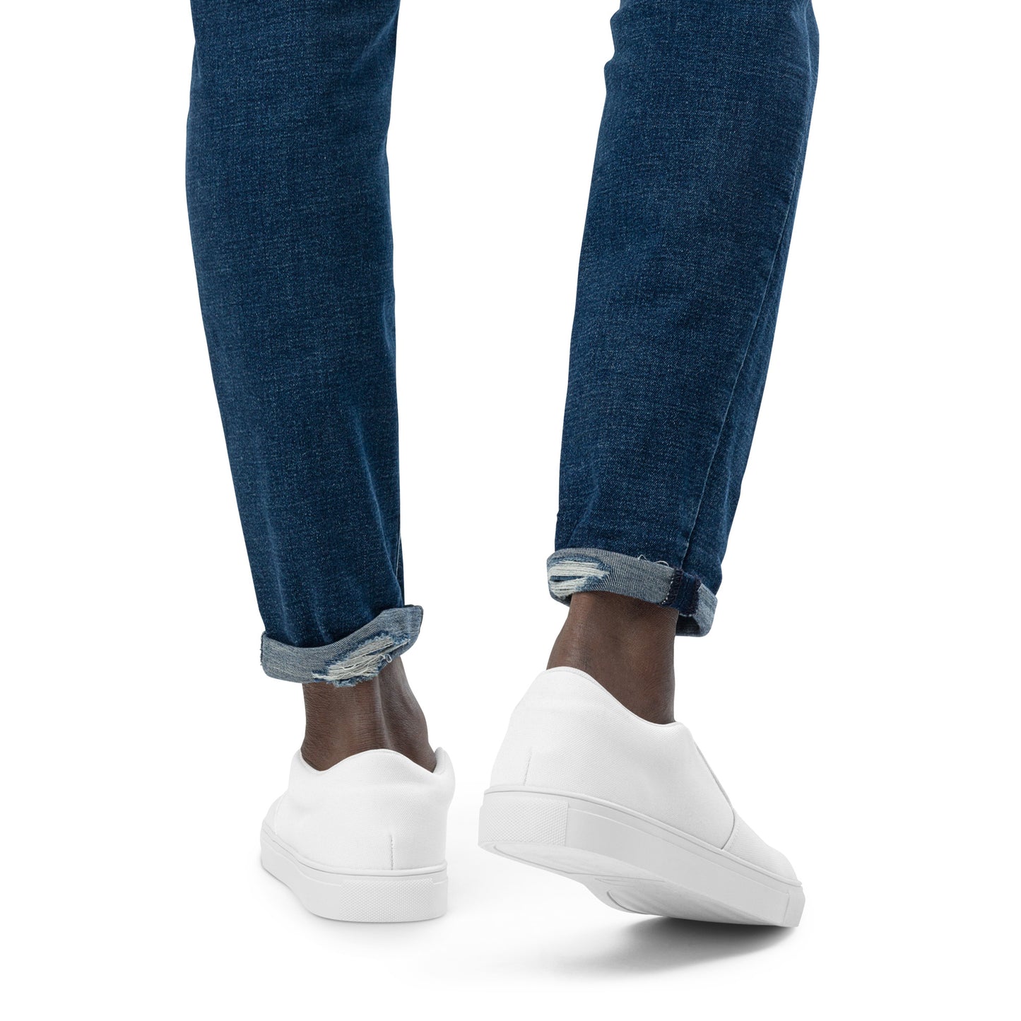 Men’s slip-on canvas shoes - Arctic White