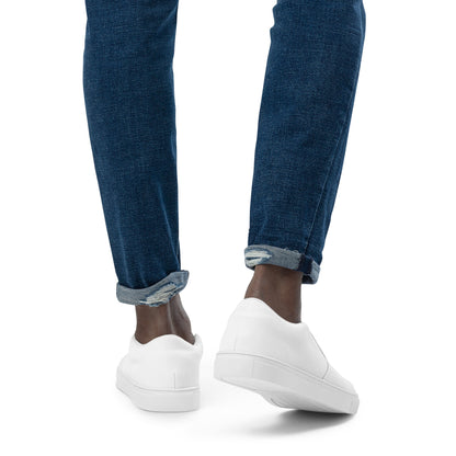 Men’s slip-on canvas shoes - Arctic White