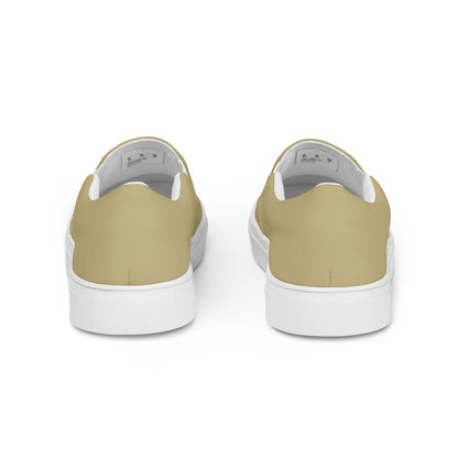 Men’s slip-on canvas shoes - Desert Sand