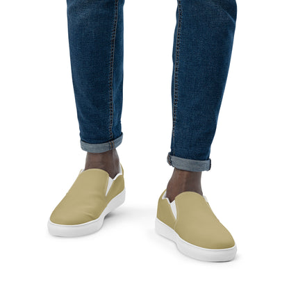 Men’s slip-on canvas shoes - Desert Sand