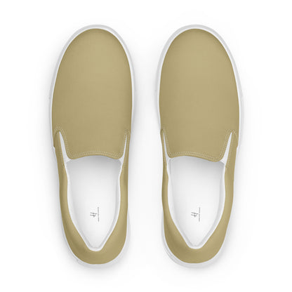 Men’s slip-on canvas shoes - Desert Sand