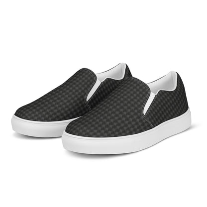 Men’s slip-on canvas shoes - Black Diamond