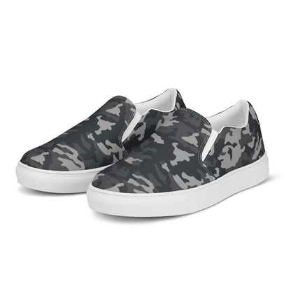 Men’s slip-on canvas shoes - Camo