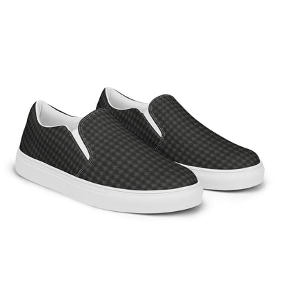 Men’s slip-on canvas shoes - Black Diamond