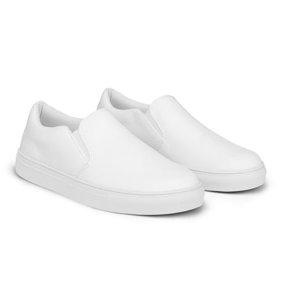 Men’s slip-on canvas shoes - Arctic White