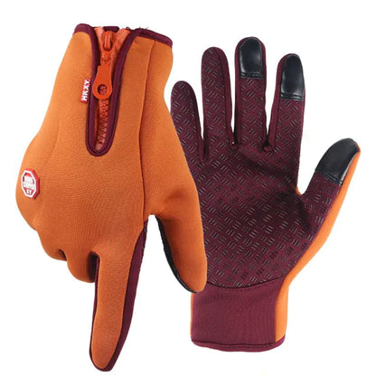 Unisex Touchscreen Waterproof Full Finger Thermal Gloves