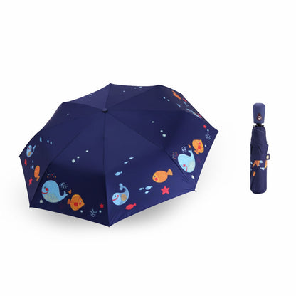 Kids Auto Sun & Rain Umbrella