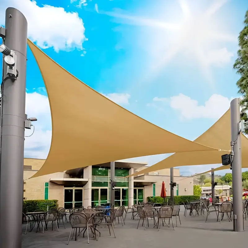 Triangular Weatherproof UVGuard Shade Sail