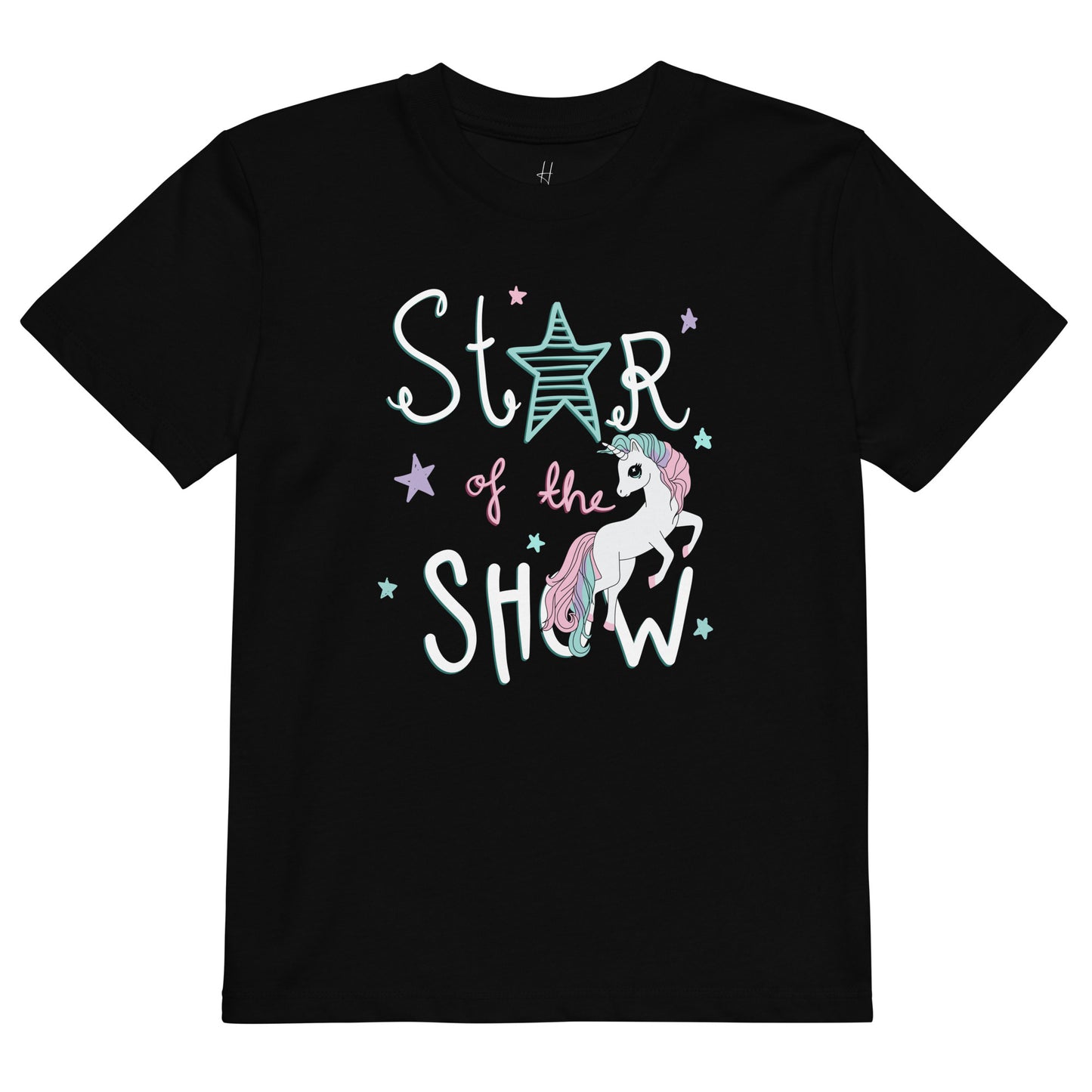 Organic cotton kids t-shirt - Star of the Show