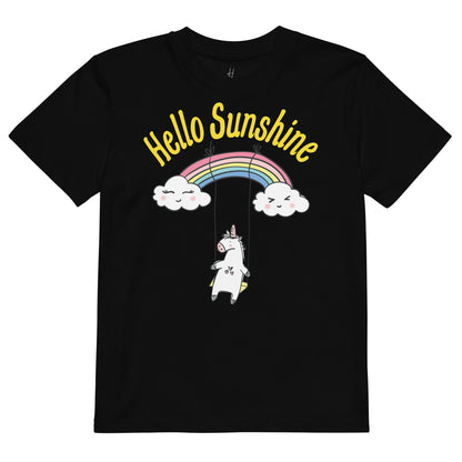 Organic cotton kids t-shirt - Hello Sunshine