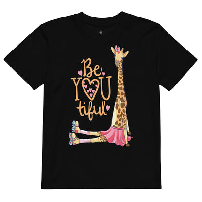 Organic cotton kids t-shirt - Be-YOU-tiful
