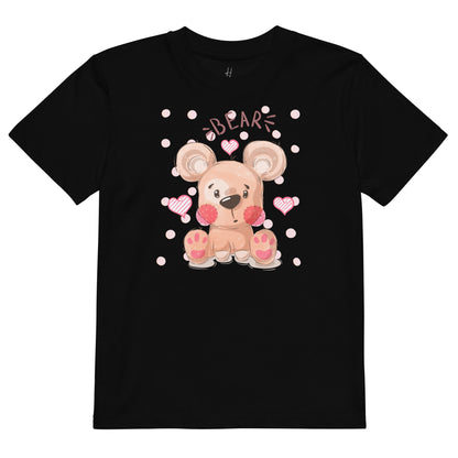 Organic cotton kids t-shirt - Teddy Bear