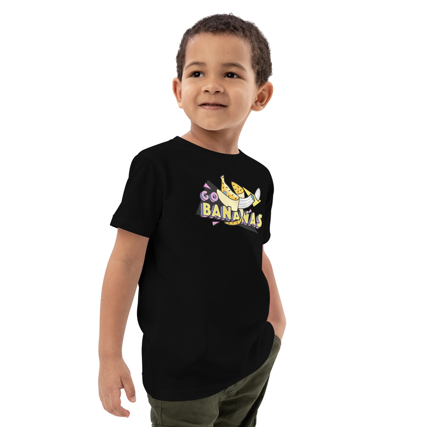 Organic cotton kids t-shirt - Go Bananas