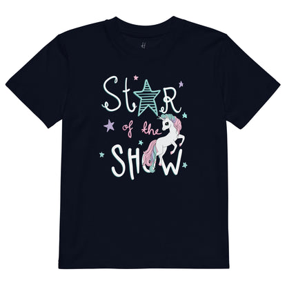Organic cotton kids t-shirt - Star of the Show