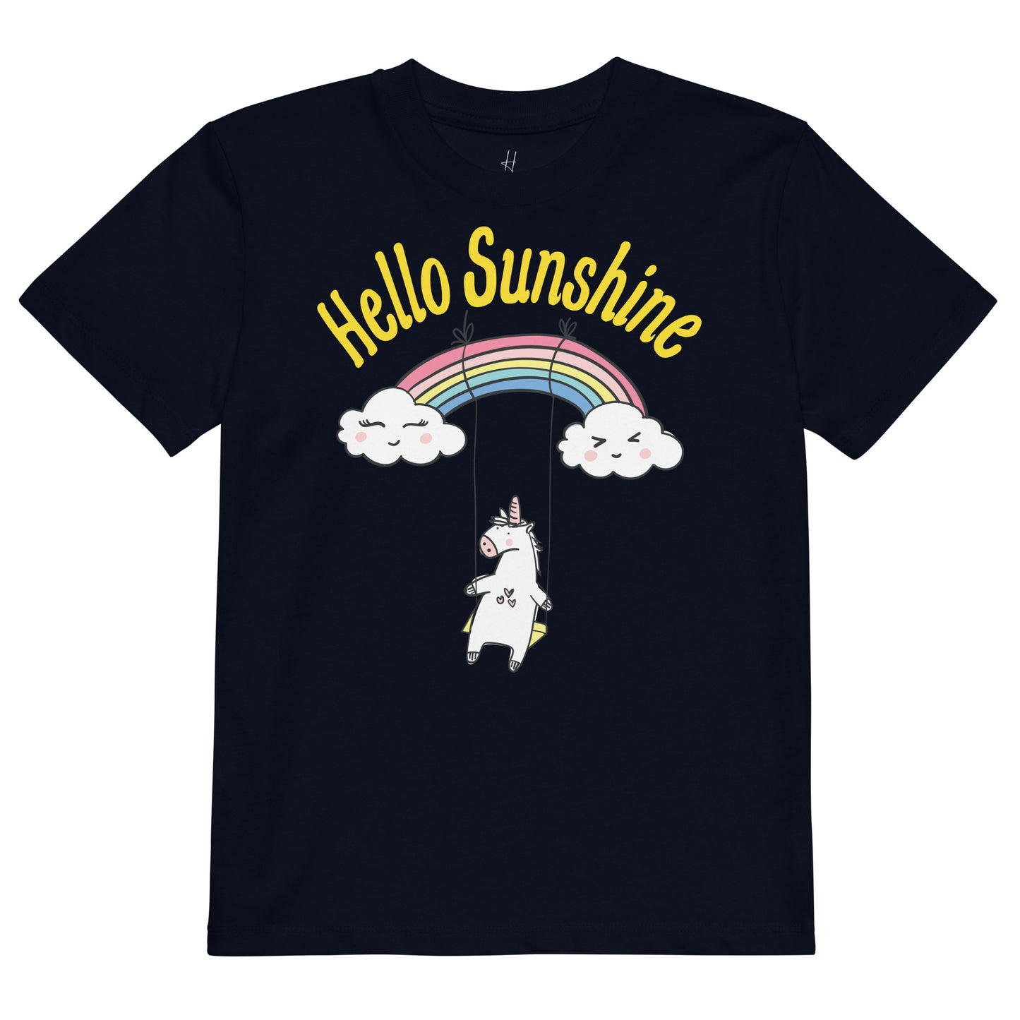 Organic cotton kids t-shirt - Hello Sunshine