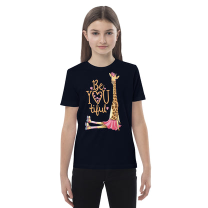 Organic cotton kids t-shirt - Be-YOU-tiful