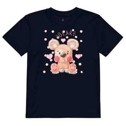 Organic cotton kids t-shirt - Teddy Bear
