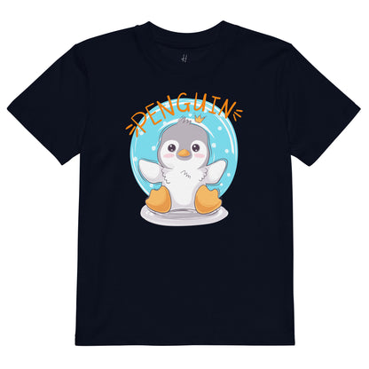 Organic cotton kids t-shirt - Penguin