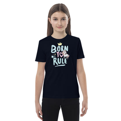 Organic cotton kids t-shirt - Born to Rule