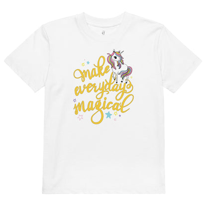 Organic cotton kids t-shirt - Make Every Day Magical