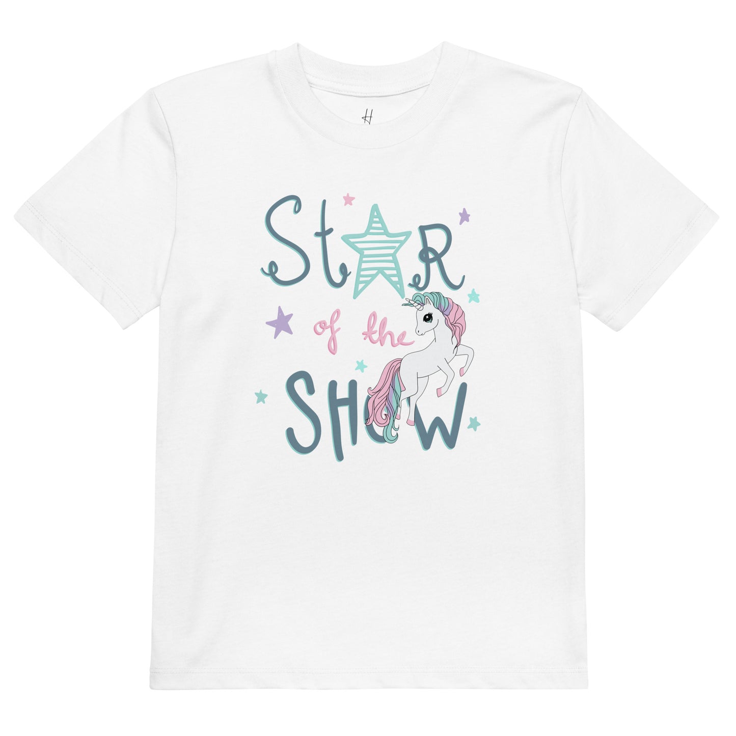 Organic cotton kids t-shirt - Star of the Show