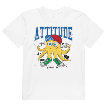 Organic cotton kids t-shirt - Attitude Monster