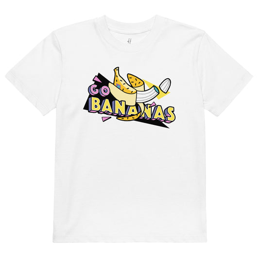 Organic cotton kids t-shirt - Go Bananas