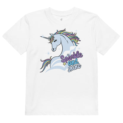 Organic cotton kids t-shirt - Sparkle and Shine