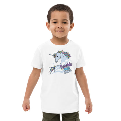 Organic cotton kids t-shirt - Sparkle and Shine