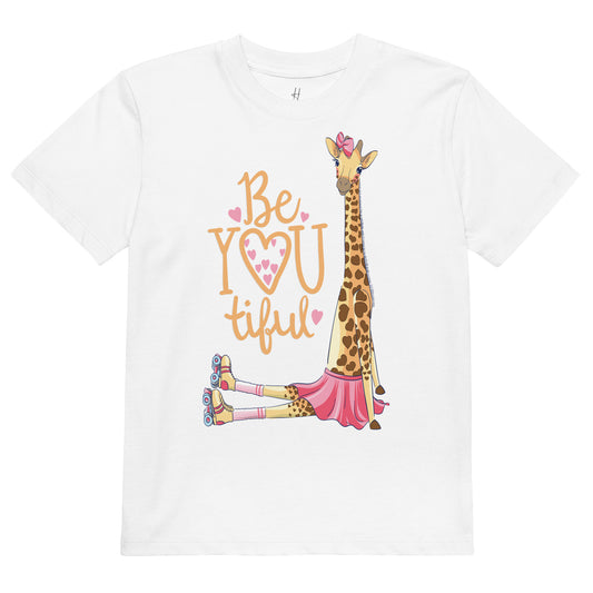 Organic cotton kids t-shirt - Be-YOU-tiful