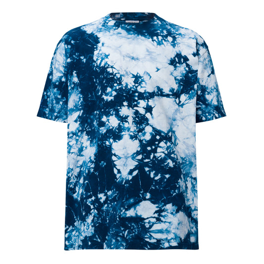 Oversize-Batik-T-Shirt – Cosmic Waves