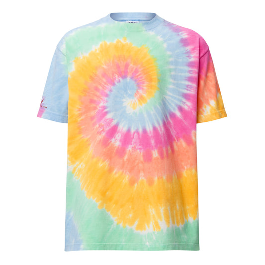 Oversize-Batik-T-Shirt – Sherbet Rainbow