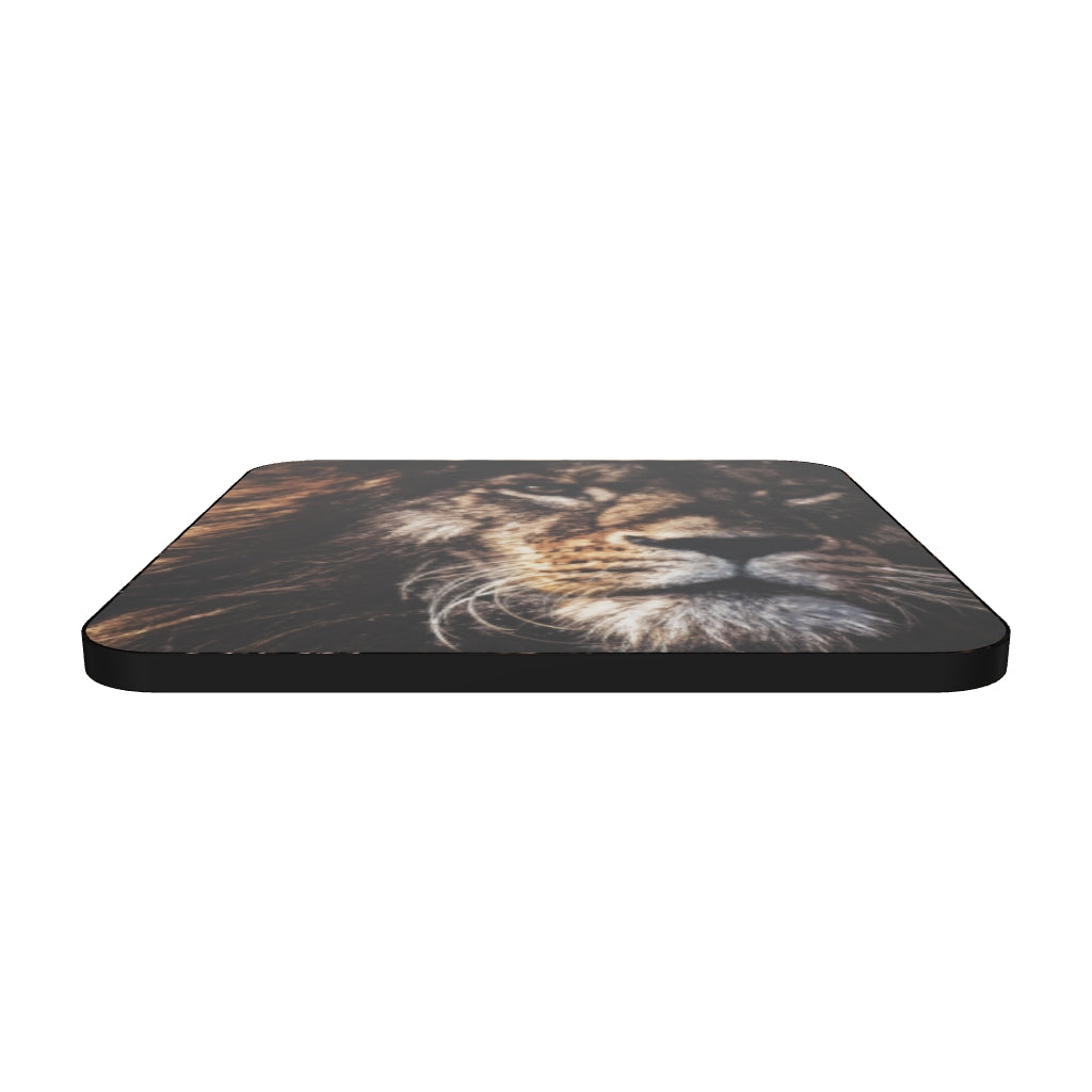 "African Lion" Cork-back coaster