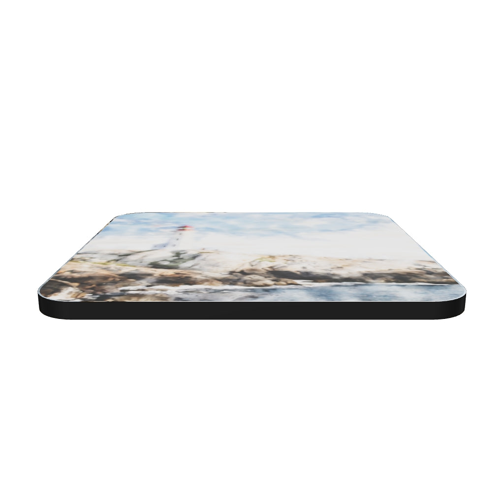 "Beacon of Tranquility" Cork-back coaster