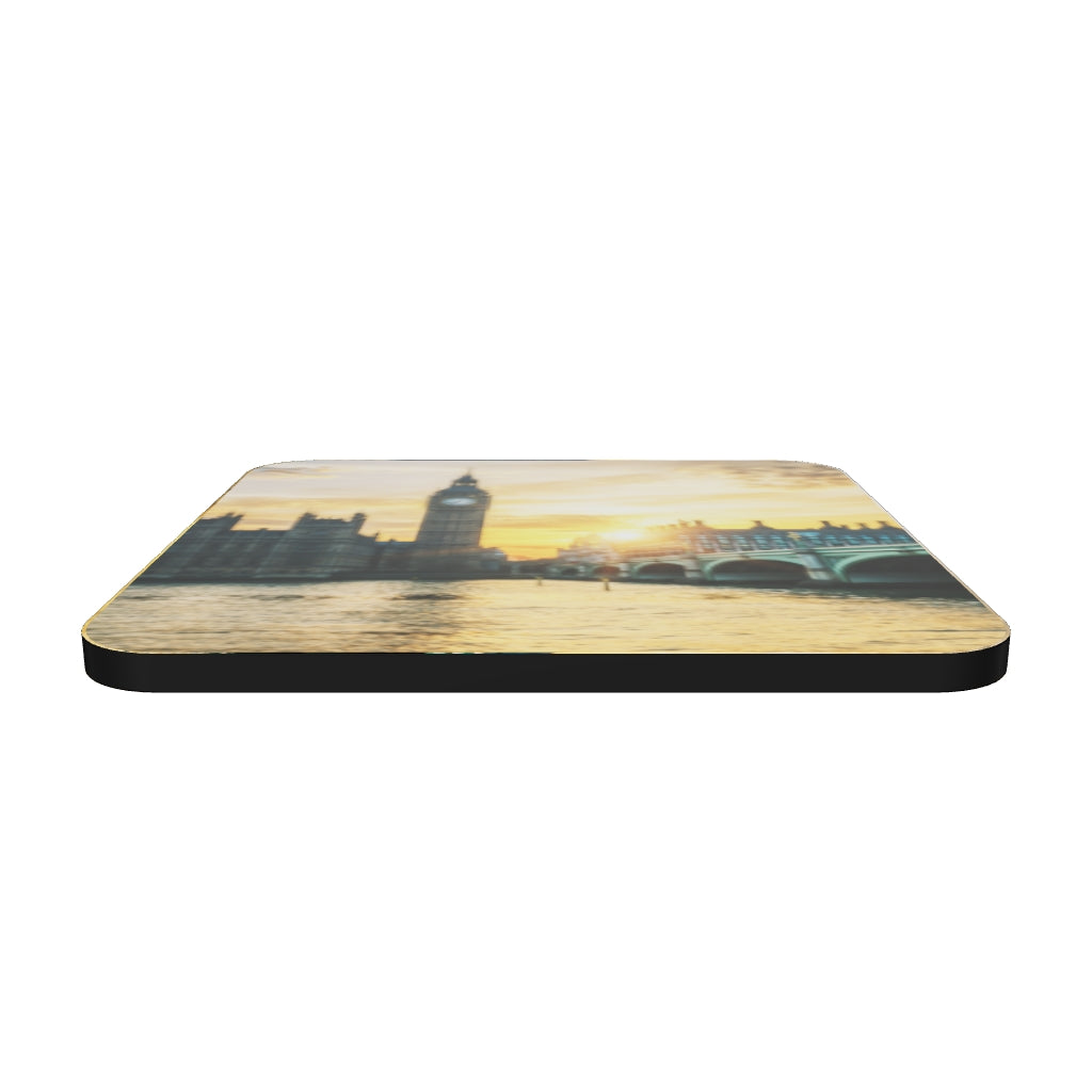 "Big Ben at Sunset" Cork-back coaster