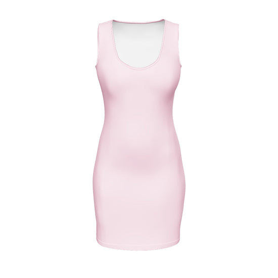 Bodycon Dress - Pastel Pink