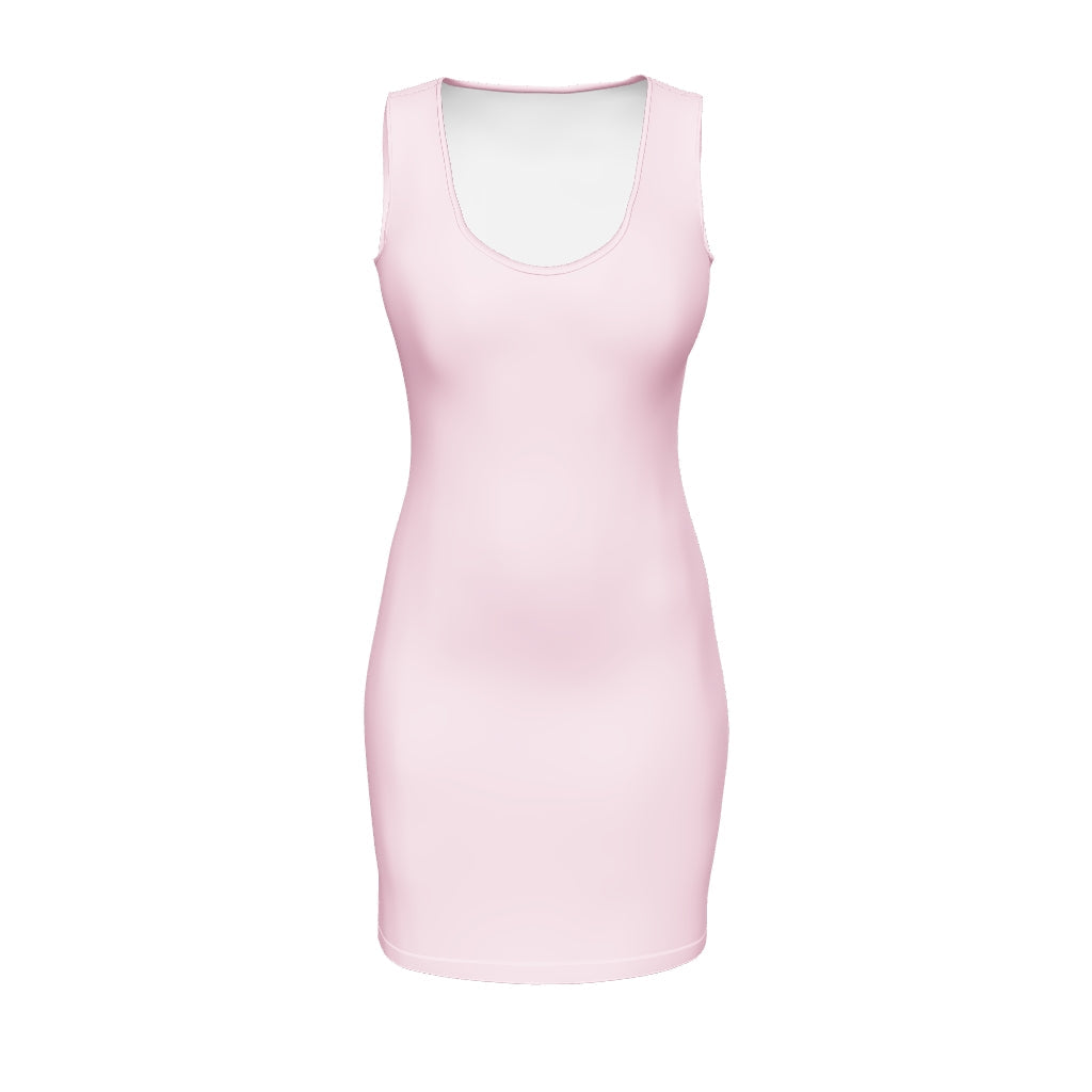 Bodycon Dress - Pastel Pink