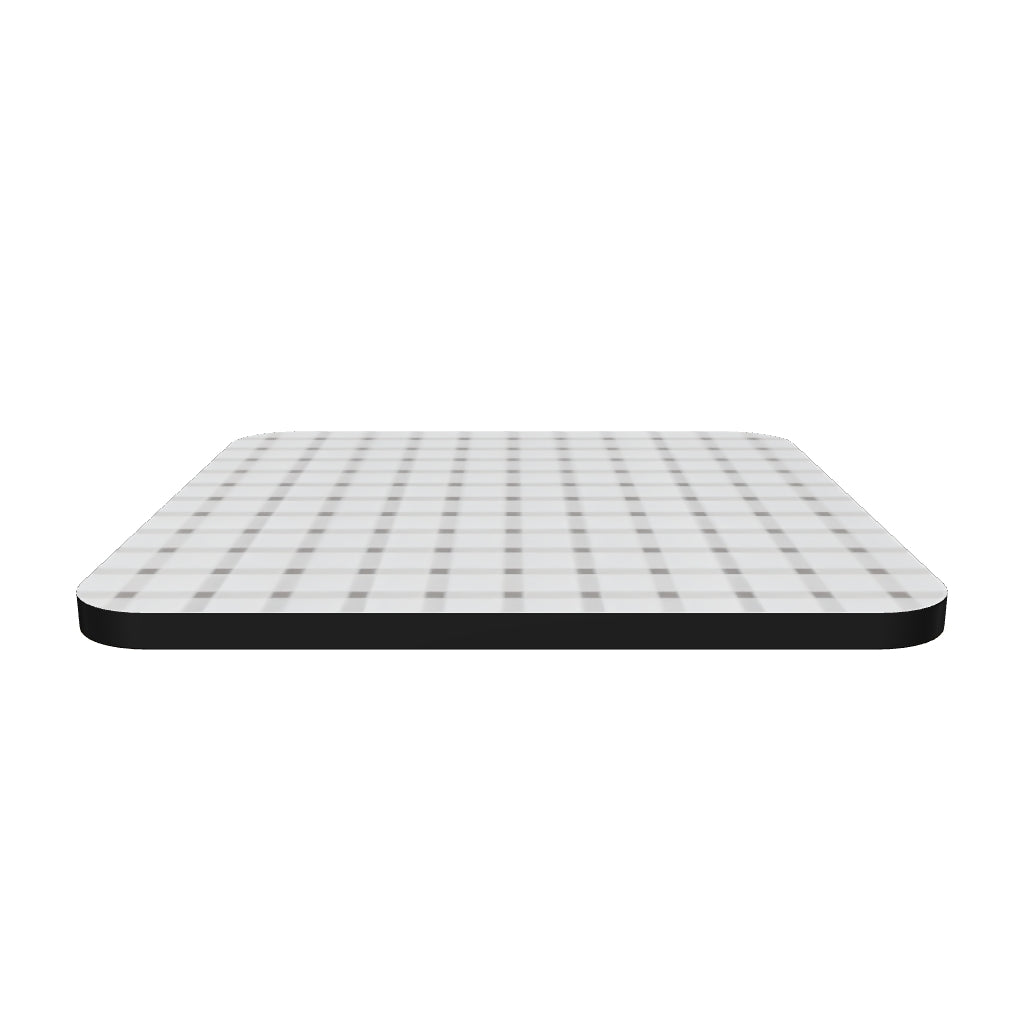 Classic Checkered Cork-back coaster