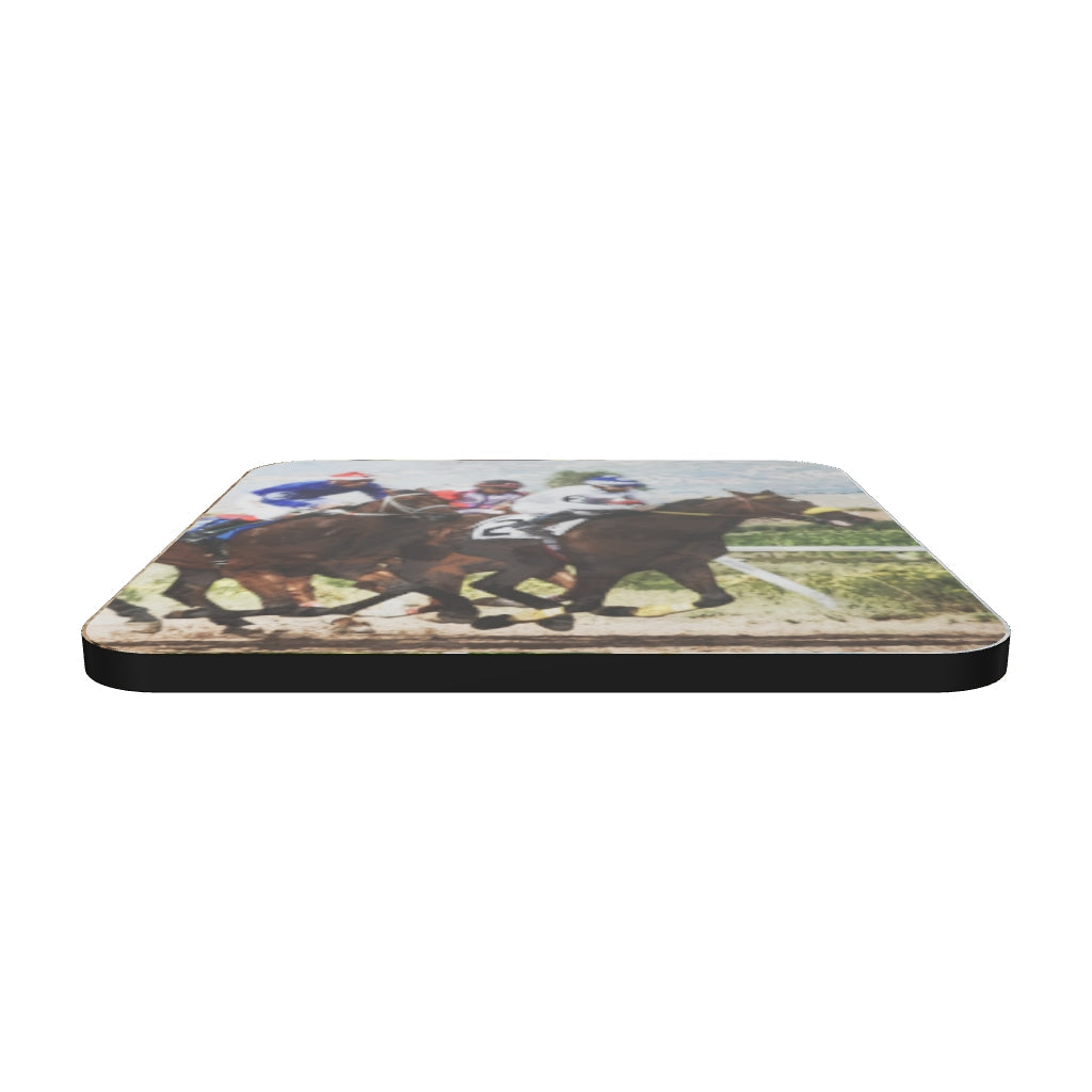 "Front Runners" Cork-back coaster