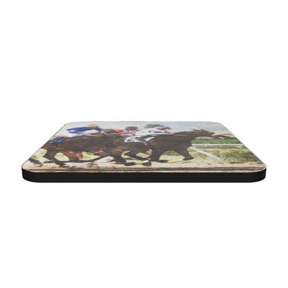 "Front Runners" Cork-back coaster